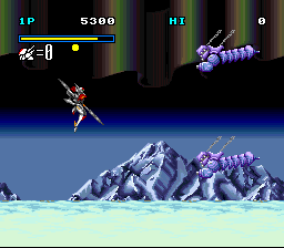 Uchuu no Kishi Tekkaman Blade (Japan) In game screenshot